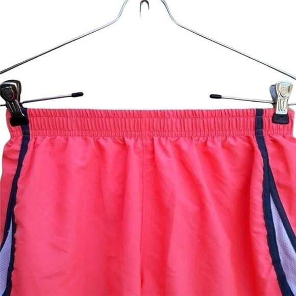 Under Armour Shorts Retro 80's Neon Pink Coupe Semi Ajustee Heatgear Liner Sz S - Picture 4 of 7